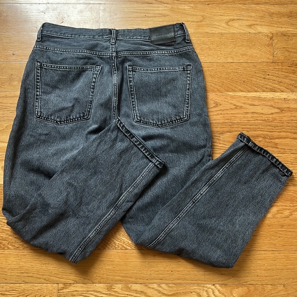 Everlane Women's Straight Leg Jeans - Dark Gray - Picture 5 of 6